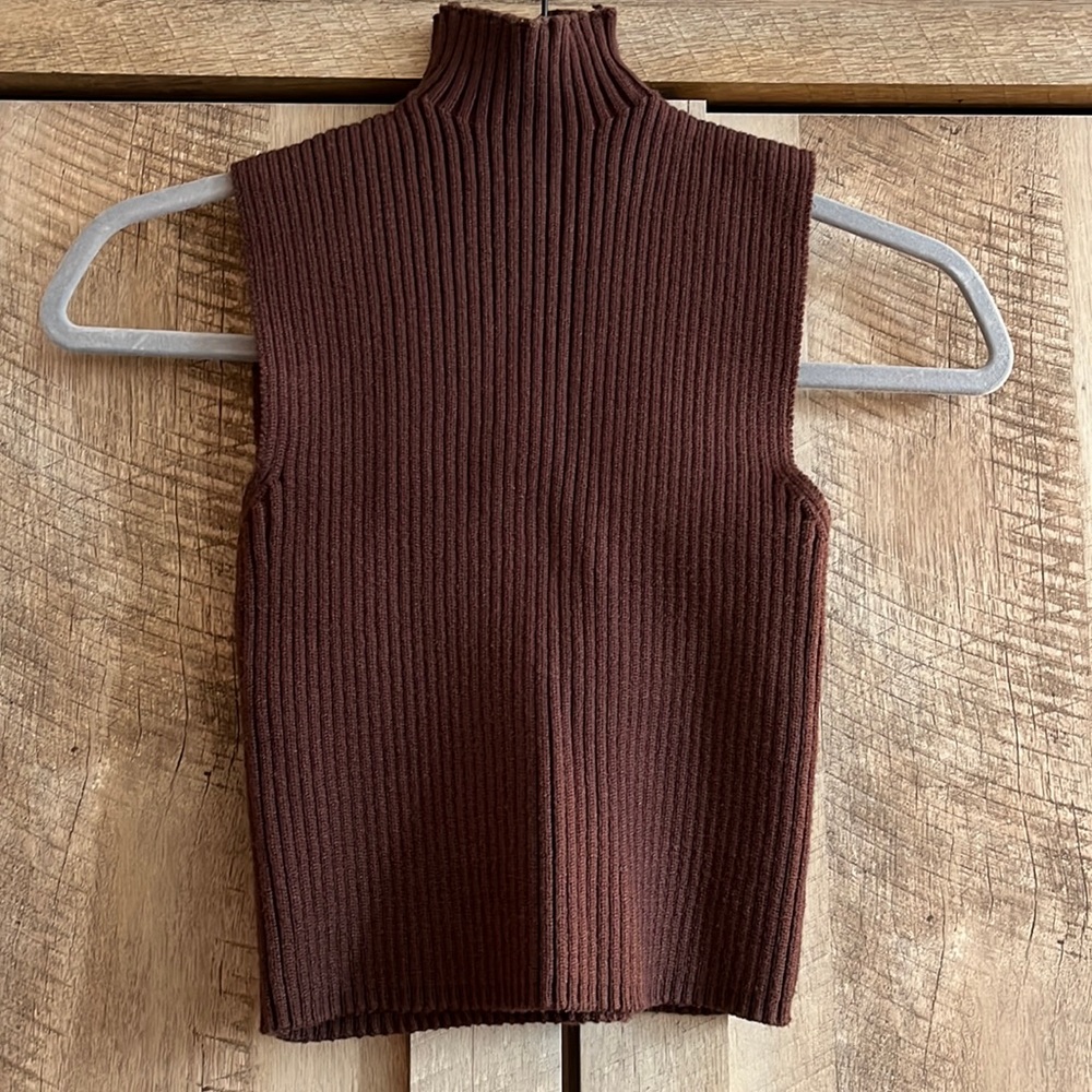 Zara Turtleneck Tank